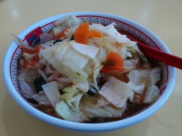 野菜たっぷりラーメン_神座 香芝SA店