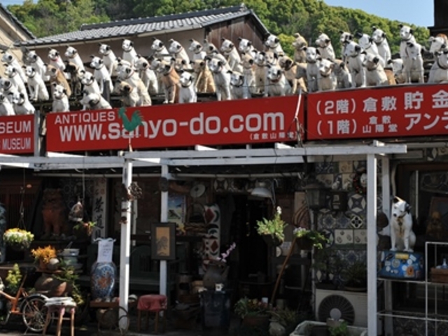 屋根がトレードマーク_倉敷貯金箱博物館