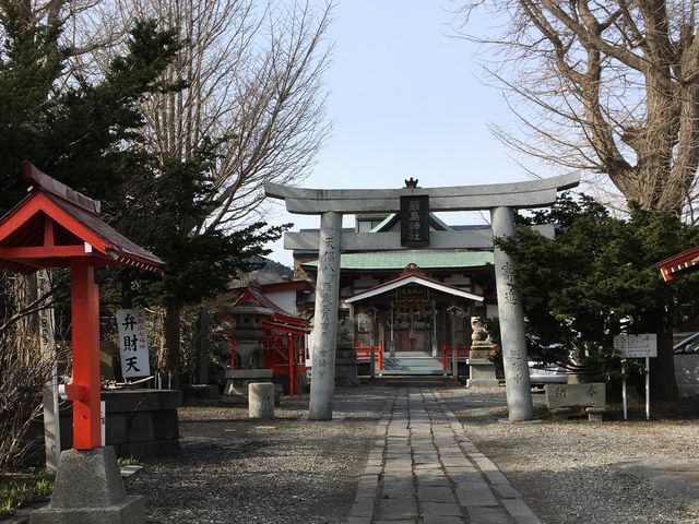 立派な鳥居_厳島神社