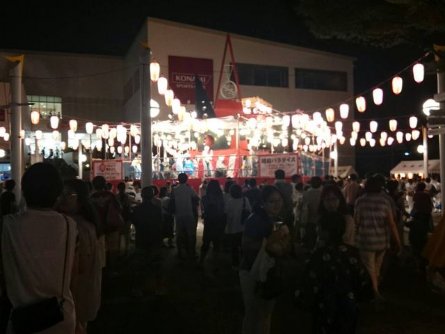 何年か前の夏祭り_ニッケコルトンプラザ