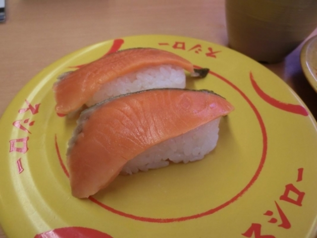 炙りサーモン_スシロー 和泉中央店