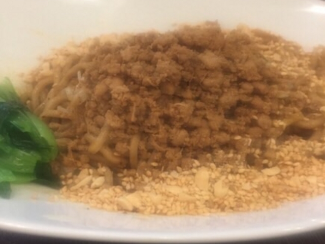 汁無し担々麺です。_雲林坊 秋葉原店