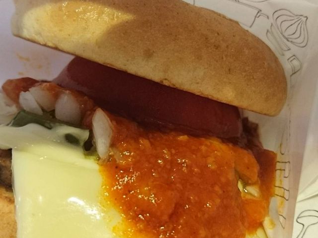ガブリ_モスバーガー 苫小牧店