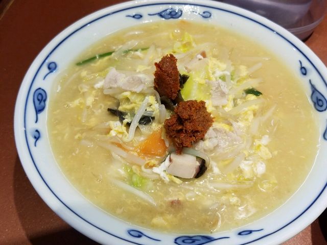 みそちゃんぽん、サイコー 野菜も豊富で健康にも良いですよね_青龍
