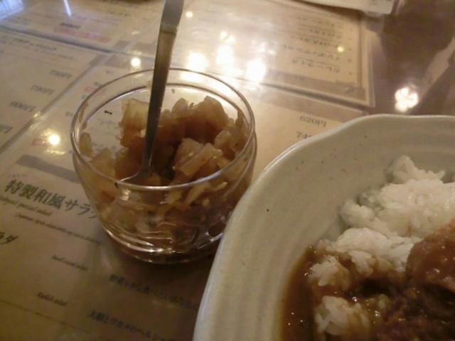 福神漬け_カレーハウス神戸屋