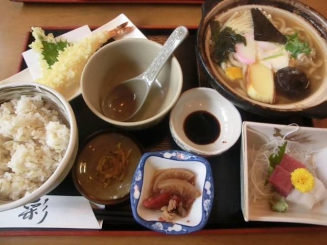 鍋焼きうどん定食_和食ダイニング田田