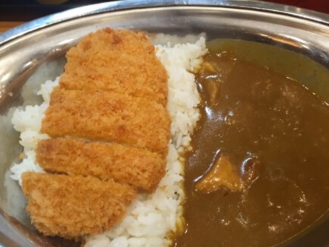 カツカレーです。_カレーショップ C&C 新宿本店