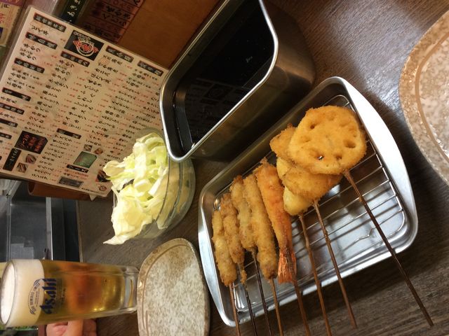 串カツ盛り合わせ_串かつ 合格や