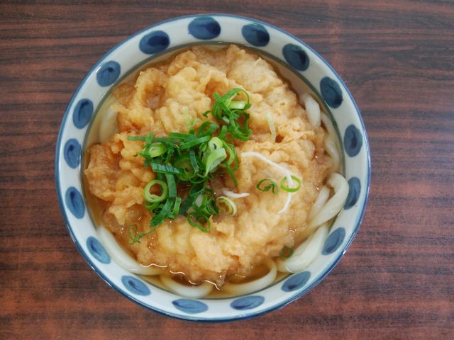 天ぷらうどん(小)_七ふくうどん