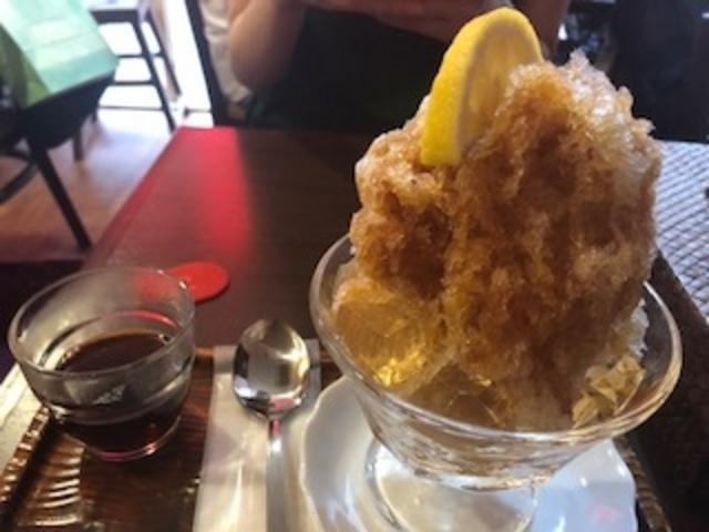 かき氷_中国茶専門店 三徳堂