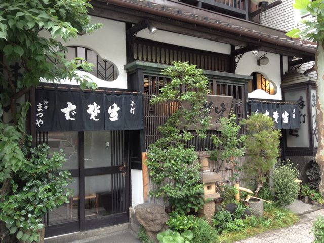 風情ある店頭_まつや