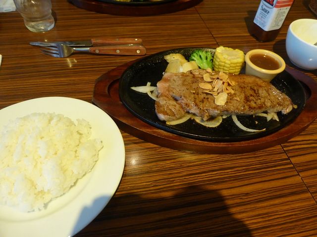 ステーキセット_コロンバン