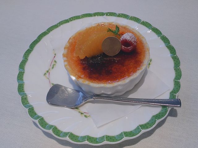 オレンジのブリュレ_ル・ブラン 新宿店