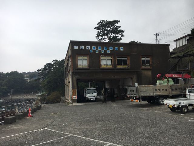 集合場所の目印になる建物です。車で走っていると、この建物しか目印になりません。_ルビーナダイバーズ