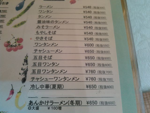 メニュー2_丸十食堂
