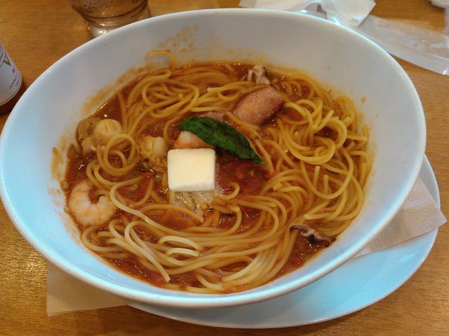魚介のスープスパゲッティ
890円+税_ココス笠間店