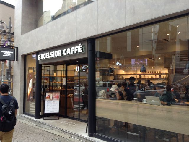 店頭_エクセルシオールカフェ渋谷道玄坂店