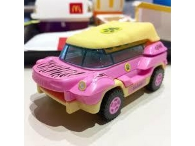 のりものブロックでした!_マクドナルド128大原店
