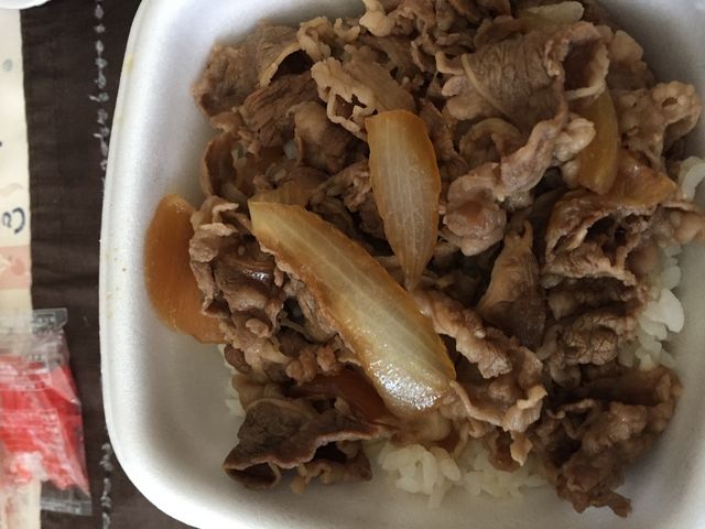 美味しかったです_吉野家42号線御坊店