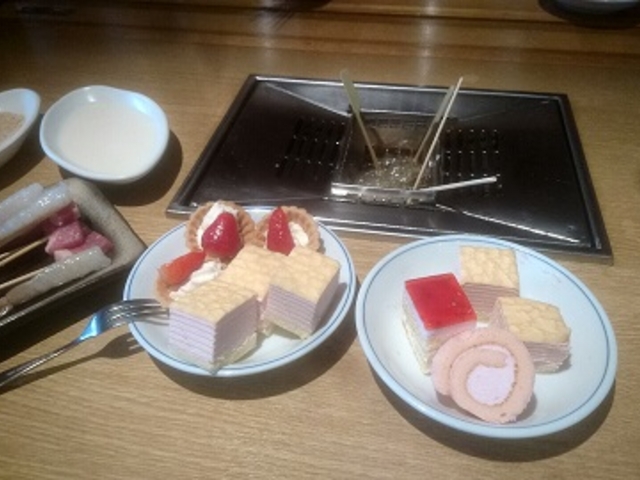 スィーツもあります!_やきとり家すみれ 新宿大ガード店