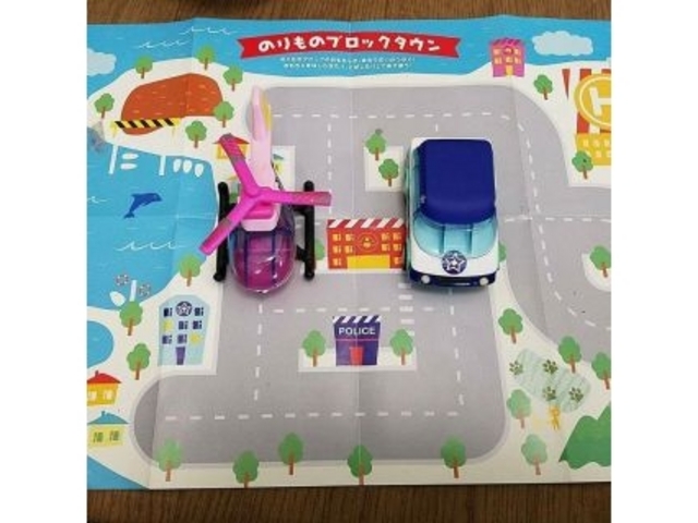 お気に入りののりものブロック☆_マクドナルド4号線白石店