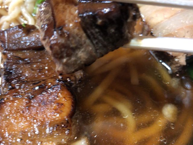 厚切りチャーシュー_めん屋 一心 茨木店