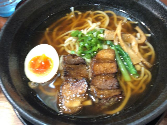あっさりだけど美味しい生醤油ラーメン_めん屋 一心 茨木店