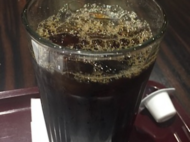 アイスコーヒーです。_エクセルシオールカフェ新お茶の水店