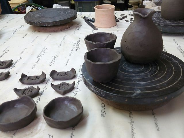 小さめの徳利とぐい呑みだけのつもりが、余ったので色々と作らせていただきました。_アトリエシリカ