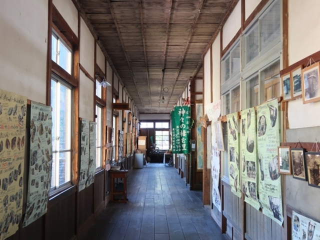 廊下_旧木沢小学校