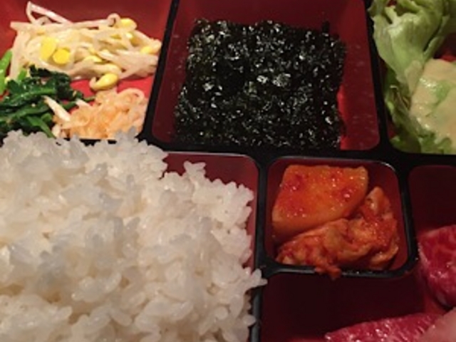 ランチの焼肉です。_恭楽亭