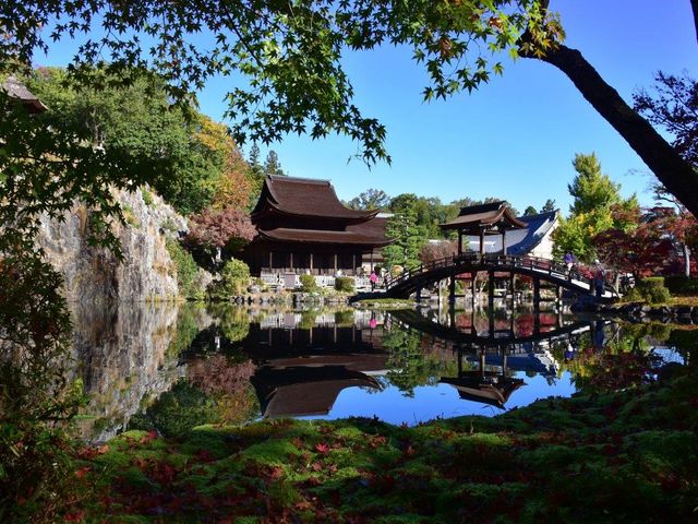 虎渓山永保寺 観音堂(国宝)と無際橋_虎渓山永保寺