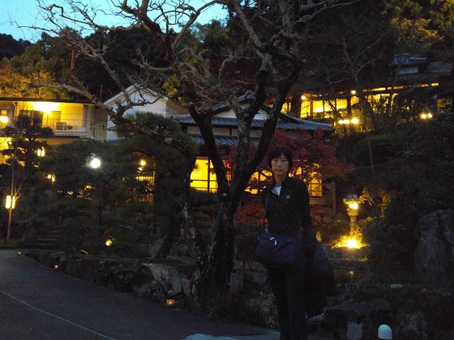 旅館中央の庭園_こんぴら温泉郷 琴平花壇