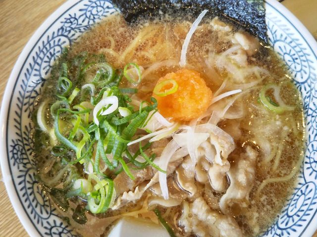 肉そば_丸源ラーメン 仙台泉店