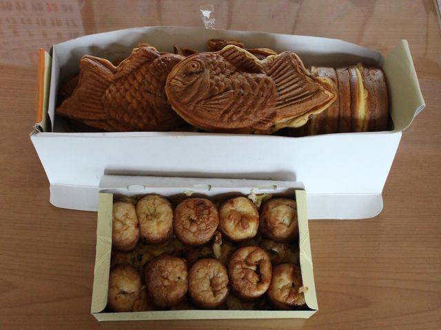 たこ焼きも大きくておいしい_おやきの富士屋