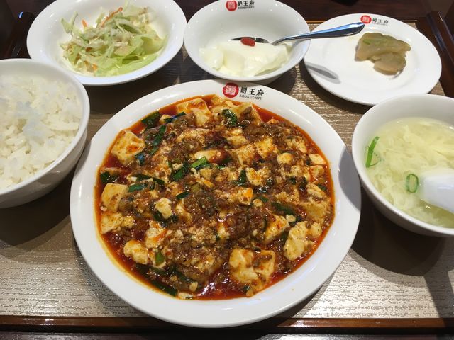 麻婆豆腐定食_蜀王府