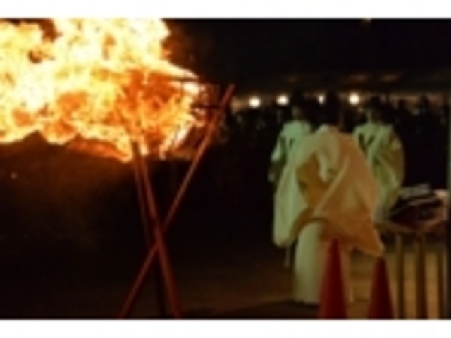 松明_船橋大神宮