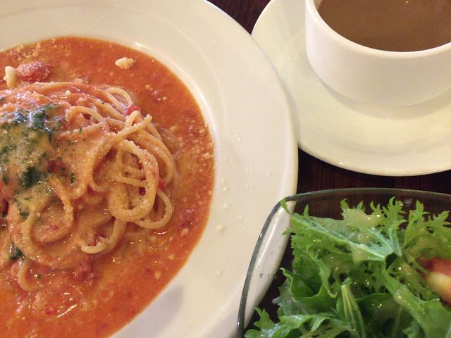 ランチのパスタセット_地中海酒場 ココチーノ 南越谷店