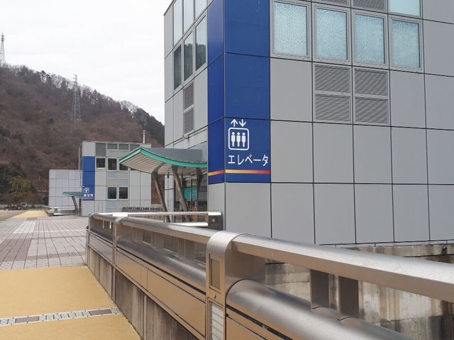 エレベーター_宮ヶ瀬ダム展望台・エレベーター