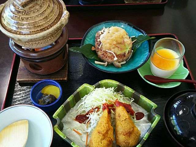 食べた昼食_月ヶ谷温泉 月の宿