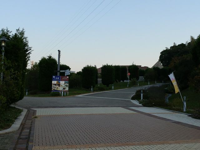 レストランまでの散歩道_ポンテメール