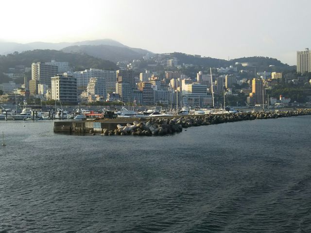 船から熱海_初島
