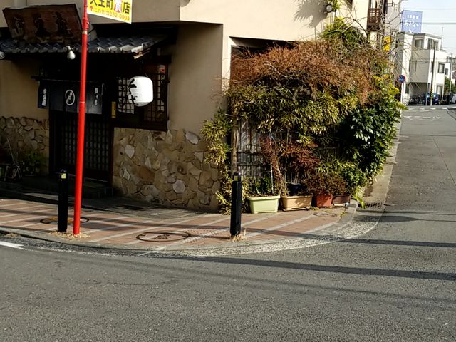 趣のある外観です_手打ちそば伊豆庵