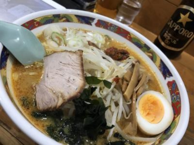 味噌カレー南蛮_味の札幌 浅利