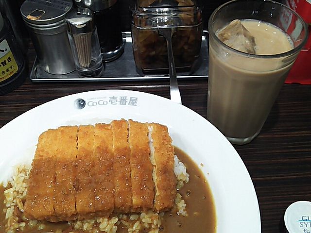 チキンカツカレー_カレーハウスCoCo壱番屋東中野駅前店