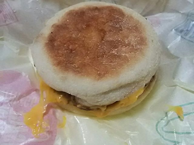 朝のマック。_マクドナルド小山稲葉郷店