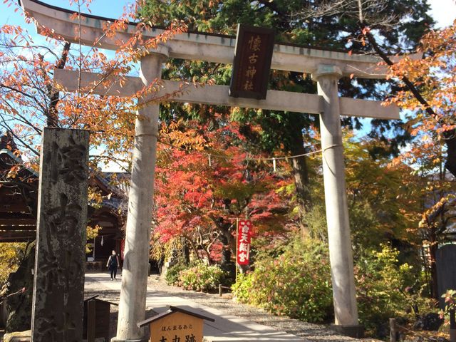 入口の大鳥居_懐古神社