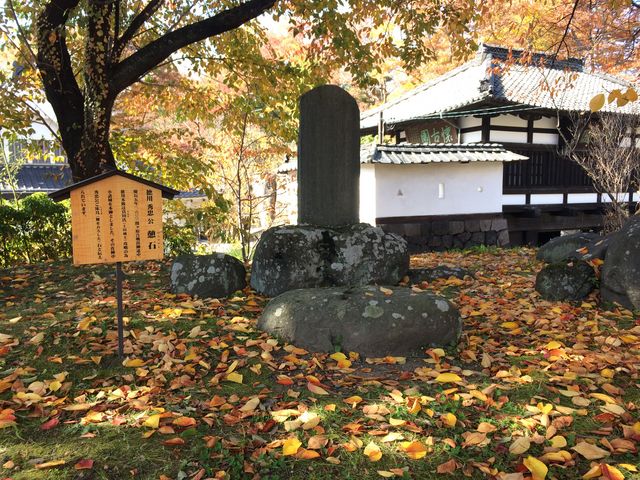 気にしていないと通り過ぎるかも_徳川秀忠公 憩石