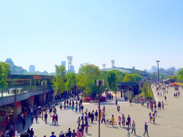 大阪城公園・JO-TERRACE…☆+°_JO−TERRACE OSAKA(ジョー・テラス・オオサカ)