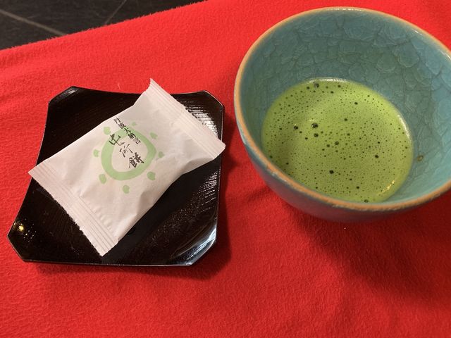 お抹茶とお菓子_京都鶴屋鶴寿庵